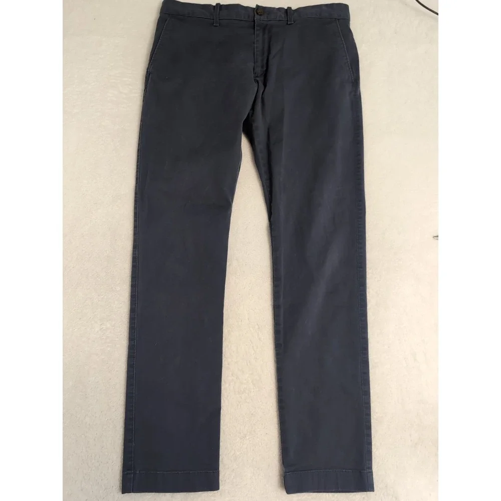 NEW J.Crew Men's Slim-fit Stretch Chino Pant- Chalky Blue- W34 L34‎
